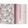 Design Papierblok - Beige, Bruin & Roze - Scrapbook Papier - Knutselpapier - Luxe Design - DIY & Hobby - 24 Vellen