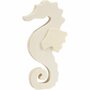 Dierfiguur Zeepaard - Houten Zeepaard - Knutsel & Creatief - Vrijstaand Dier - Schilderen & Versieren - DIY Decoratie - 1 Stuk