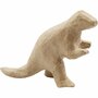 Dinosaurus Hout - Houten Dinosaurus Model - DIY Dinosaurus Knutselproject - Creatieve Houten Dinosaurus - Dinosaurus Decoratie - H: 12 cm, L: 20 cm, B: 4,5 cm - 1 Stuk