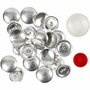 DIY Knopen - Bekleedbare Knopen Voor DIY Mode - Creatieve Hobby Knopen - Zelf Maken Accessoires - Set van 12 stuks - Handwerk Knopen - Stofknopen - Naaibenodigdheden