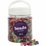 Dobbelsteen Kralen - Plastic Kralen - 7x7 mm Kralen - DIY Sieraden Maken - Assorti Kralen - 700 ml - 510 gr