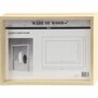 Dubbelzijdige Lijst - Houten Fotolijst - Dubbele Lijst - Fotolijst Voor Decoratie - DIY Dubbelzijdige Lijst - Handwerk Lijst - Decoratieve Lijst - Afmeting 22,1x30,8cm - Lijst Voor Hobby - 1 Stuk
