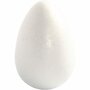 Eieren, wit, H: 12 cm, 5 stuk/ 1 doos
