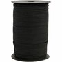 Elastisch Koord - Transparant Nylon Draad - Rekbaar Koord - DIY Koord - Elastisch Draad - Rekbaar Hobbydraad - Handwerk & Sieraden Maken - Zwarte Stretch Band - 2mm Dikte - 250m - 1 Rol