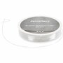 Elastisch Koord - Transparant Nylon Draad - Rekbaar Koord - DIY Koord - Elastisch Draad - Rekbaar Hobbydraad - Handwerk & Sieraden Maken - Rond Elastiek - 0,8mm Dikte - 10m - 1 Rol