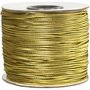 Elastisch Koord - Transparant Nylon Draad - Rekbaar Koord - DIY Koord - Elastisch Draad - Rekbaar Hobbydraad - Handwerk & Sieraden Maken - Goudkleurig Rond Elastiek - 1mm Dikte - 100m - 1 Rol