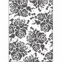 Embossingfolder Rozen - Embossing Sjabloon Rozen - DIY Papier Embossing - Rozenpatroon Embossing Sjabloon 11x14cm
