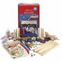 Knutselset - DIY Kerststal Set - Knutselen Met Silk Clay - Vilt En Creatieve Materialen - Handgemaakte Miniatuur Kerststal - Hobby Boetseer Set - DIY Kerstfiguren - Compleet Pakket - 1 Set