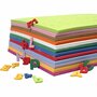 EVA Foam Cijfers & Letters - Knutselfoam - Foam Rubber - Gekleurde Foamletters - DIY Knutselmateriaal - 3mm Dikte - 20mm Hoogte - 24 Vellen