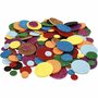 EVA Foam Cirkels - Knutselfoam - Foam Stickers - Schuimrubberen Foam Rondjes - DIY Foamfiguren - Kleurrijke Cirkels - 12+20+32 mm - 1000 Stuks