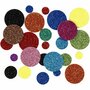 EVA Foam Cirkels - Knutselfoam - Foam Rubber - Gekleurde Foam Rondjes - DIY Foamdecoratie - 12+20+32 mm - 150 Stuks
