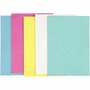 EVA Foam Diverse Kleuren - Knutselfoam - Foam Rubber - Foam Vellen - Schuimrubber - A5 - 14,8 x 21 cm - 2mm - 5 Vellen