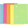 EVA Foam Diverse Kleuren - Knutselfoam - Foam Rubber - Foam Vellen - Schuimrubber - A5 - 14,8 x 21 cm - 2mm - 5 Vellen