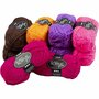 Acrylgaren - Fantasia Garen - Diverse Kleuren Garen - Breigaren - Haakgaren - Handwerk Garen - Knutselgaren - Hoge kwaliteit 3-draads 100% acryl garen - Naald nr. 4,5 / 5 - 80 Mtr - 10x50 Gram