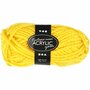 Acrylgaren - Fantasia Garen - Geel Garen - Breigaren - Haakgaren - Handwerk Garen - Knutselgaren - Hoogwaardig 2-Draads 100% Acryl garen - Naald nr. 9 - 35 Mtr - 50 Gram - 1 Bol