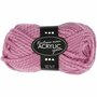 Fantasia acrylgaren, roze, L: 35 m, Maxi, 50 gr/ 1 bol