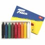 Oliekrijt - Verschillende Kleuren - Oliepastel - Oliekrijtjes - Waxpastels - Vette Krijtjes - Kleuren - Tekenen - Schilderen - Filia Oil Pastels- Goede Kwaliteit - Goede Lichtvastheid - 9 Stuks