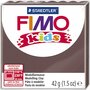 FIMO® Kids Boetseerklei - Bruine Klei - Kinderklei - Bakklei - Kindvriendelijk - Zacht En Kneedbaar - Bruin - 42 Gram - 1 Pakje