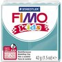 FIMO Kids Boetseerklei Turquoise - Klei Voor Kinderen - Hobbyklei - Knutselklei - Zacht en Glad - Sieraden Maken - 42 gram