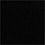 Fleece, zwart, L: 125 cm, B: 150 cm, 200 gr, 1 stuk