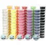 Foam Clay – Boetseerklei Set – Kleuren Assorti Klei – Foam Clay Set voor Knutselen – Klei voor Kinderen – Lichtgewicht Boetseerklei – 10x12 Dozen
