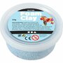 Foam Clay®, lichtblauw, glitter, 35 gr/ 1 Doosje