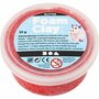 Foam Clay®, rood, glitter, 35 gr/ 1 Doosje