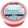 Foam Clay - Zelfhardende Klei - Rood Glitter - Kleien, Spelen - 35gr - Foam Clay - 1 stuk