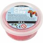 Foam Clay®, rood, metallic, 35 gr/ 1 Doosje
