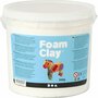 Foam Clay® - Zelfhardende Klei - Boetseerklei Met Stryropor Balletjes - Luchtige Klei - Wit - 560 gram - 1 Stuk