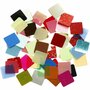 Folie Mozaïektegels - DIY Glanzende Mozaïek Steentjes - Geschikt Voor Diverse Decoratie- & Knutselprojecten - DIY Creatieve Set - Formaat 10x10 mm - Gewicht 250g - 1 Set