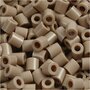 Foto kralen, beige (6), afm 5x5 mm, gatgrootte 2,5 mm, medium, 1100 stuk/ 1 doos