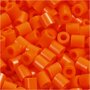 Foto kralen, helder oranje (13), afm 5x5 mm, gatgrootte 2,5 mm, medium, 1100 stuk/ 1 doos