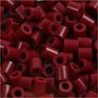 Foto Kralen Strijkkralen Wijnrood - Nabbi Strijkparels - DIY Strijkkralen & Knutselen - Ideaal voor Pixel Art & Handwerk - 5x5 mm, 2,5 mm Gatgrootte, Medium, 1100 Stuks