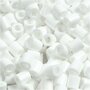 Foto kralen - Strijkkralen - Hobbykralen - Sieradenkralen - DIY kralen - Perler beads - Nabbi kralen - Wit (15) - 5x5 mm - Gatgrootte 2,5 mm - Medium - 6000 stuks