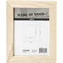 Fotolijst - Decoratieve Houten Fotolijst - Fotokader Voor Inlijsting - Kunst Lijstje - Formaat 21x16cm - DIY Inlijsting - 1 Stuk