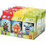 Funny Friends Set 3x6 - Knutselset met Foam Clay® en Silk Clay® in Blauw, Rood en Zwart