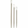 Garennaald Set - Plastic Naalden - Voor Macramé, Breiprojecten & DIY Handwerk - Dikke Draad Naalden - Duurzaam Handwerk Accessoire - Lengtes 6+7+8,5 cm - Set van 1 Stuk