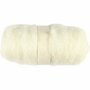 Geklaarde Wol - Wit Wol - Hobby Breigaren - Zacht Haken En Breien Garen - DIY Wit Garen - Creatief Handwerkgaren - Breigaren Voor Handwerk - Hobby Breien - 100gr / 1 Bol