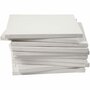 Canvas Gespannen Op Houten Frame - Vierkant Schilderdoek - Gespannen Canvas - Canvasdoek - Wit Schildercanvas - Verfdoek - Schilderpaneel - 30x30cm - Dikte: 1,6cm - 40 Stuks