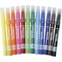 GIOTTO Textielstiften - Stoffen Markers - Permanent & Wasbare Textielverf - Fijne Punt - Geschikt voor Katoen, T-shirts, Canvas Tassen & DIY Mode - Fixeerbaar met Strijkijzer - 4 mm Lijndikte - Set va