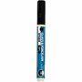 Glas- & Porseleinstiften - Stift Voor Glas - Porselein - Keramiek - Tegels - Spiegel - Zwart - Lijndikte 2-4 mm - Dekkend - Watervast - DIY Creatief - 1 Stuk