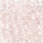 Glas kralen, lichtroze, d 4 mm, gatgrootte 1 mm, 45 stuk