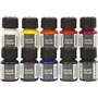 Glasverf - Porseleinverf - Transparant - Diverse Kleuren - Porselein, Plastic, Glas - 30ml - 10 stuks