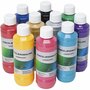 Glasverf - Porseleinverf - Diverse Kleuren - Vanbaseret - Decoreren Porselein - Vaatwasmachinebestendig - 250ml - 10 Stuks - Fixeren op 160°C