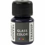 Glas- & Porseleinverf - Marine Blauw Transparant - Glaslak & Keramiekverf - Acryl Verf voor Glas, Servies & Aardewerk - Verf Voor Glas - Verf Voor Porselein - 30ml