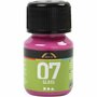 Glasverf Roze - Porseleinverf - Glanzende Transparante Verf A-Color Glass - 30 ml - Voor Glas en Harde Oppervlakten