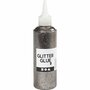 Glitterlijm, zilver, 118 ml/ 1 fles