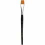 Allround Penselen Set - Nylon Penselen - Houten Stelen - Acryl & Aquarel Penselen - Schilderkwasten - DIY Kunstschilders - Waterverf Penselen - 19 cm Lang - Breedte 17 mm - 6 Stuks