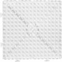 Grondplaat Voor Strijkkralen - Strijkkralenbord - Onderplaat - Groot Vierkant - Jumbo Grote Strijkkralen - 15x15cm - 1 stuk